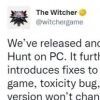 《巫师3》PC版发布热更新：进一步提高游戏稳定性